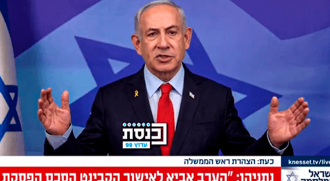 Netanyahu anuncia que Israel aprobó un cese al fuego con Hezbollah en el Líbano