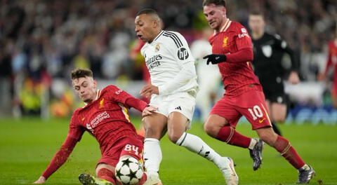 Real Madrid cayó 2-0 ante el Liverpool por la Champions League