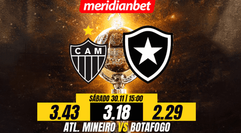 Atlético Mineiro vs Botafogo: ¡Apuesta y gana MÁS con las cuotas de Meridianbet!