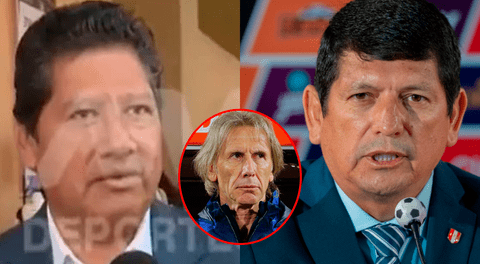 Edwin Oviedo culpó a Agustín Lozano de la salida de Ricardo Gareca de la selección peruana: "Nos duele que hoy no esté"