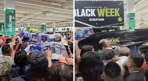 Peruanos se pelearon por productos de oferta con hasta 50% en Black Week de Tottus: "Arrasaron con todo"