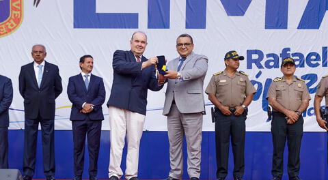 Rafael López Aliaga felicita a ministro del Interior pese a ola criminal en Perú