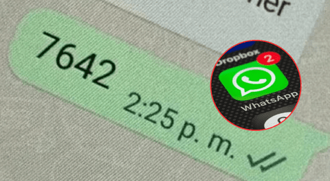 ¿Qué significa cuándo alguien te envía el número 7642 por WhatsApp? Te lo explicamos