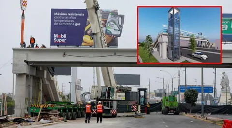 Inicia el montaje del gran puente del Callao: una obra esperada por casi 40 años que atraviesa la av. Faucett