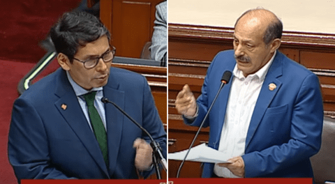 Congresista Héctor Valer insulta en quechua al ministro Julio Demartini durante moción de interpelación: "Jijuna"