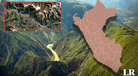 Ni el Gran Cañón ni el del Colca, el cañón más profundo de América se encuentra en Perú: se extiende por una cuenca de 350 km²