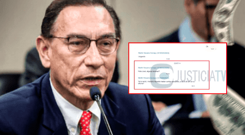 Ratifican chats de Martín Vizcarra: José Manuel Hernández confiesa en juicio coima de S/1 millón 300.000 para expresidente