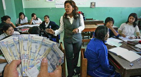 ¿Eres docente en Perú? Este es el único requisito para recibir el aguinaldo de S/300 por Navidad