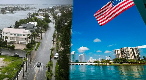 Las únicas ciudades de Florida que quedarían bajo el agua en 2050: 2,4 millones de residentes se quedarían sin casa