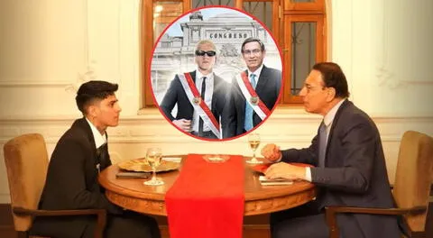 Martín Vizcarra se reúne con Cristorata y cuenta sus experiencias como presidente: "Mis contrincantes políticos me llaman Vizcarrata"