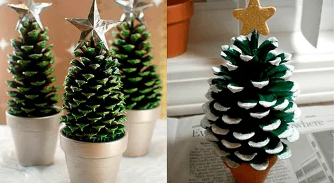 ¿Cómo hacer un árbol navideño con material reciclado? 5 ideas sencillas y prácticas para decorarlo