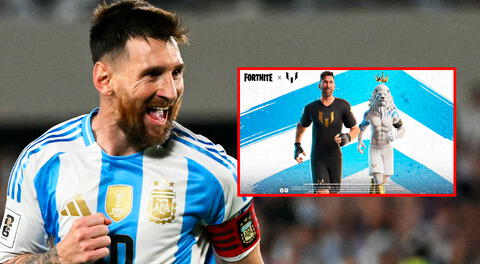 Messi tendrá su propio personaje en Fortnite: campeón del mundo con Argentina estará disponible desde hoy