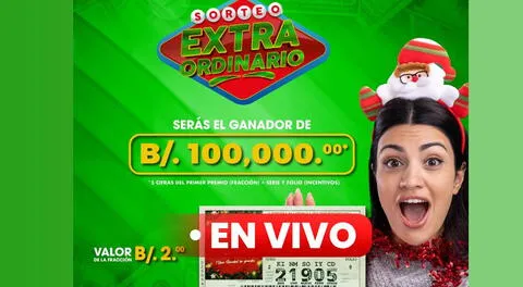 Resultados Lotería Nacional de Panamá EN VIVO, Sorteo Extraordinario hoy: premios, números ganadores de la lotería de hoy, 15 de diciembre, vía Telemetro