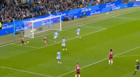 El golazo de Amad Diallo que le dio el triunfo a Manchester United ante el City al último minuto