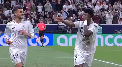 ¡Le saca lustre al The Best! Vinícius anotó gran gol de penal para el 3-0 de Real Madrid ante Pachuca