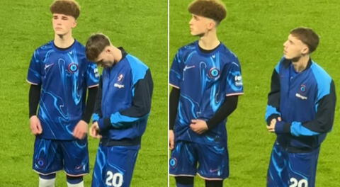 Cole Palmer, figura del Chelsea, se hace viral tras salir al campo con "niño" más alto que él en partido de Premier League