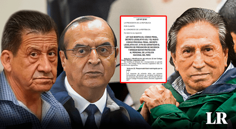 Desde Vladimiro Montesinos hasta Alejandro Toledo: los sentenciados que saldrían libres a los 80 años por ley del Congreso