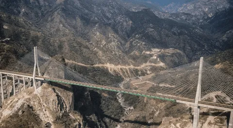 Este es el puente de más alto de América Latina, que supera en altura a la Torre Eiffel: descubre cómo se construyó