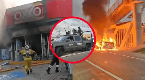 ¿Qué está pasando en Villahermosa, Tabasco? Motín en Villahermosa desata incendios en tiendas Oxxo y bloqueo de carreteras