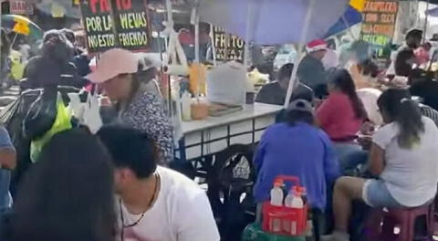 Fiscalizadores cobrarían S/10 a ambulantes de comida para dejarlos trabajar en Mesa Redonda