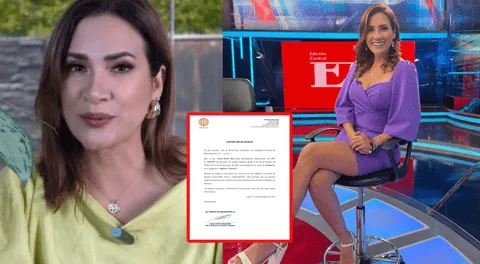 Alvina Ruíz anunció su salida de América TV y desmiente que la botaron del canal: "Me voy agradecida"