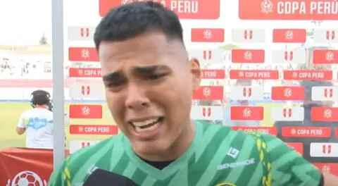 Arquero de Tacna Heroica rompe en llanto tras ganar final de Copa Perú y se augura gran futuro: "Acuérdense de mí"