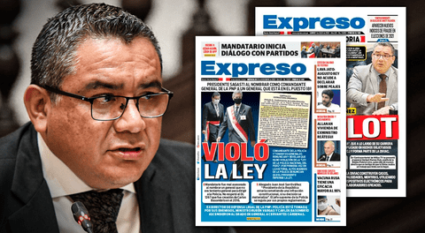 Juan José Santiváñez sería el apoderado del Diario Expreso: omitió información en su declaración jurada, afirma IDL