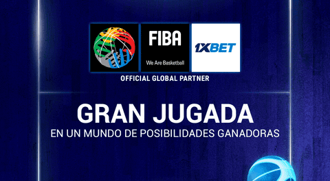 FIBA firma un acuerdo de tres años con el nuevo socio global 1xBet