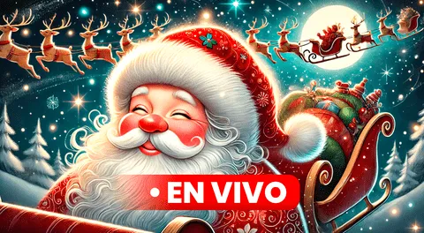 Recorrido de Santa Claus EN VIVO: ¿dónde está Papa Noel? Sigue el recorrido por NORAD Santa Tracker en EE. UU. y más