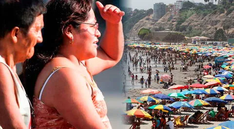 ¿Ola de calor en Lima 2025? Senamhi revela los picos de temperaturas para el verano