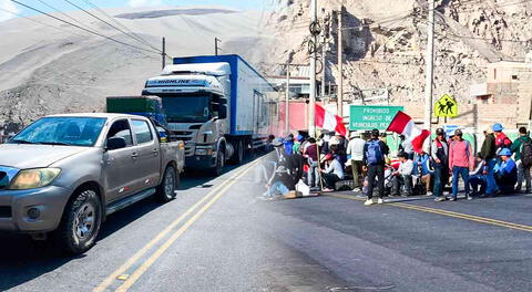 Mineros amenazan con bloqueo de Panamericana Sur si no se promulga ampliación del Reinfo