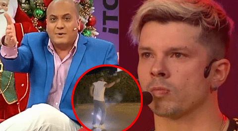 'Metiche' encara a Mario Hart y Piero Arenas por quemar cohetones en Navidad: "Está prohibido en nuestro país"