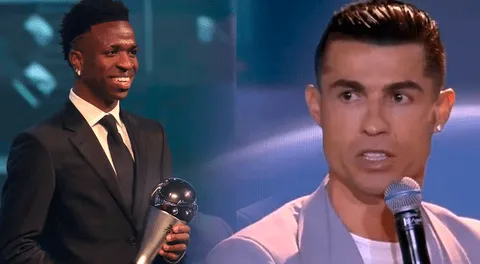 Cristiano Ronaldo desafía al Balón de Oro por no premiar a Vinícius: "Lo digo frente a todos"