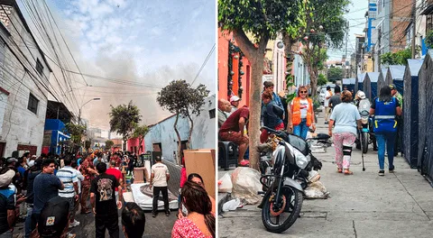 ¡Lo perdieron todo! Más de 30 familias damnificadas por incendio en Breña quedaron en situación de calle y solicitan ayuda