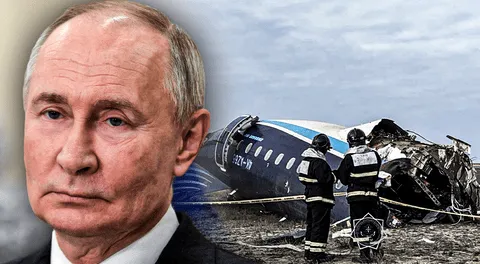 Vladimir Putin afirma que el sistema antiaéreo ruso estuvo activo durante el accidente del Azerbaijan Airlines