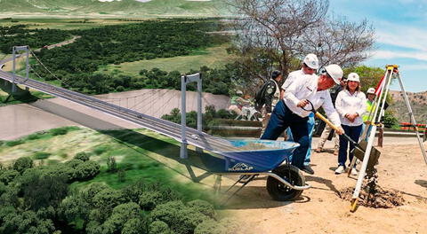 Inician construcción del puente de más de 500 metros en Piura: MTC invertirá 375 millones para beneficiar a 255 mil personas