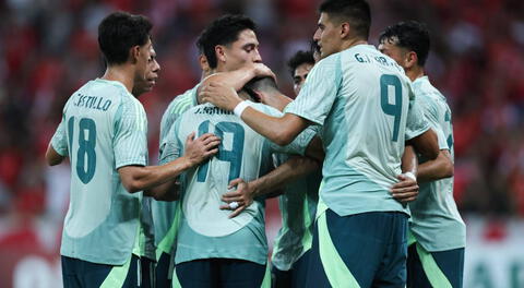 ¡Victoria del Tri! México derrotó 2-0 a Inter de Porto Alegre en amistoso internacional