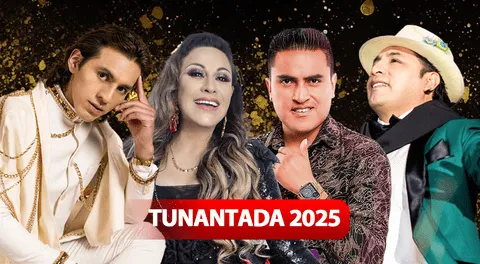 Fiesta de la Tunantada 2025: Yarita Lizeth, Amaranta, Max Castro y otros artistas que llegaron a Jauja para la festividad