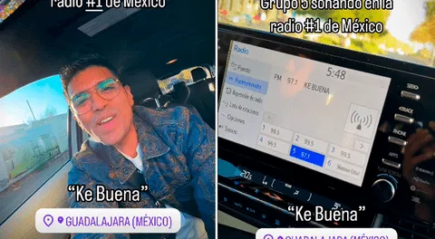 Canciones del Grupo 5 de Perú suenan en la radio número 1 de México y Christian Yaipén se emociona: “En México amamos su música”