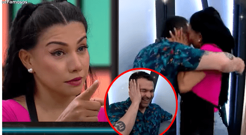 Diana Sánchez "roba" beso EN VIVO a Giacomo Bocchio tras emotiva eliminación de 'El gran chef: famosos'