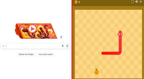 Google celebra el Año Nuevo Chino 2025 con un doodle interactivo inspirado en la 'Viborita' de Nokia