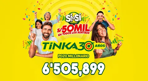 Resultados de La Tinka de este miércoles 29 de enero: números ganadores, premios y el Pozo Millonario