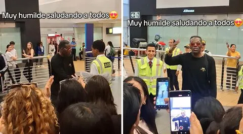 Fans de Shakira terminaron ovacionando a Antonio Cartagena en aeropuerto: “El mejor salsero peruano”