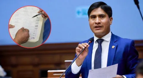 Congreso: Wilson Soto propone elevar número de firmas a 10% de adherentes para inscribir un partido político con miras a próximas elecciones