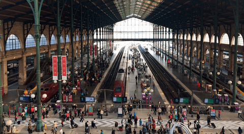 Hallan bomba de la Segunda Guerra Mundial en París, cerca de la estación Gare du Nord, una de las más transitadas del mundo