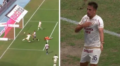 ¡Universitario ya le gana a Sport Boys! Martín Pérez Guedes entró solo al área y dejó en el piso a Rivadeneyra por el Torneo Apertura