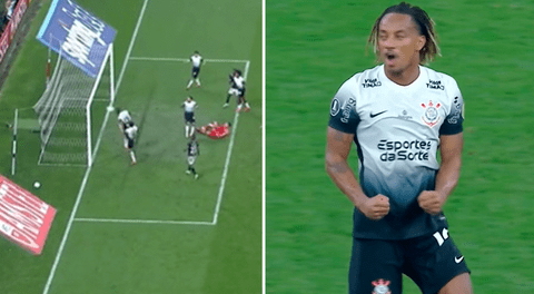 André Carrillo luchó hasta el final: la 'Culebra' marcó de cabeza, pero Corinthians quedó eliminado por un gol ante Barcelona SC