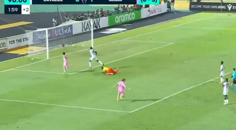 Lionel Messi deslumbra Jamaica con golazo: sutil definición para la clasificación del Inter Miami en la Concachampions