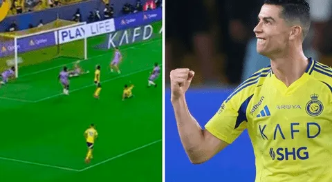 ¡Llegó el gol 928! Cristiano Ronaldo, casi cayéndose, anota con Al Nassr y se acerca a los 1.000 tantos