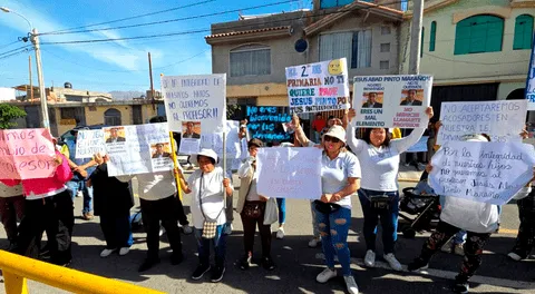 Arequipa: padres no envían a sus hijos al colegio en protesta contra profesor acusado de propagar material obsceno